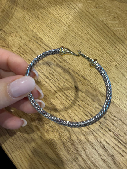 Metal Lock Bracelet