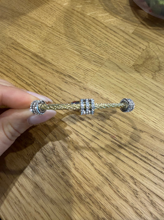 Gold Magnetic Cable Bracelet
