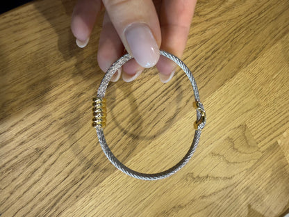 Metal X Bracelet