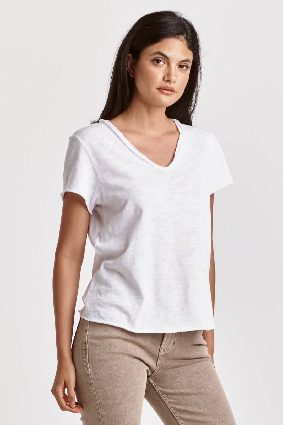 Vanya Short Sleeve T White