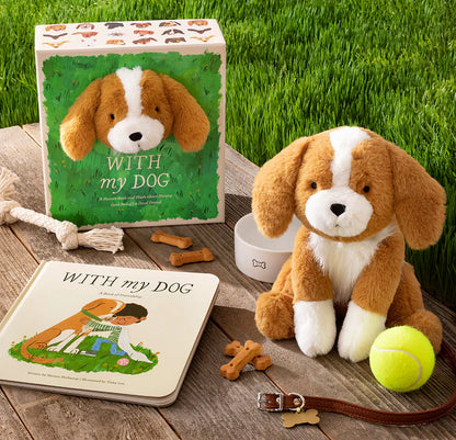 WITH MY DOG: PICTURE BOOK AND PLUSH