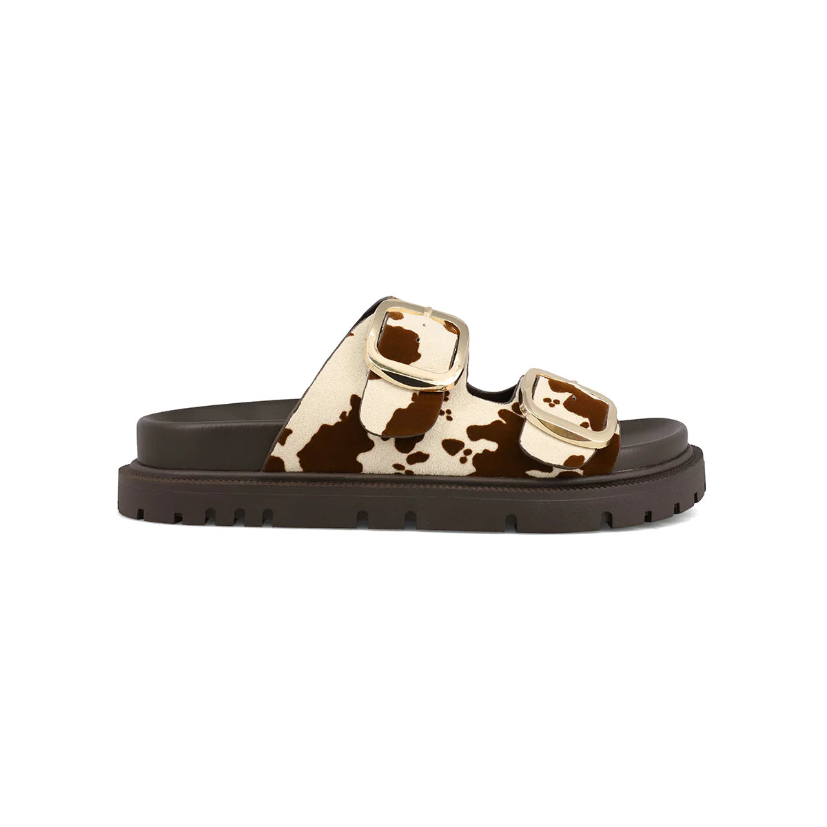 Gen Cow Print Sandal