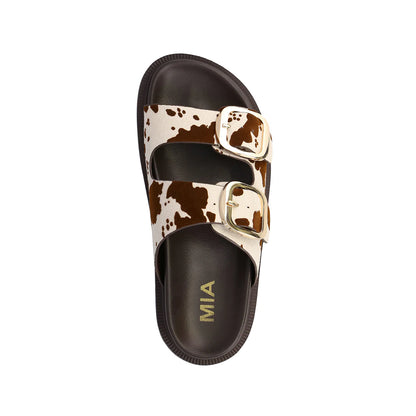 Gen Cow Print Sandal