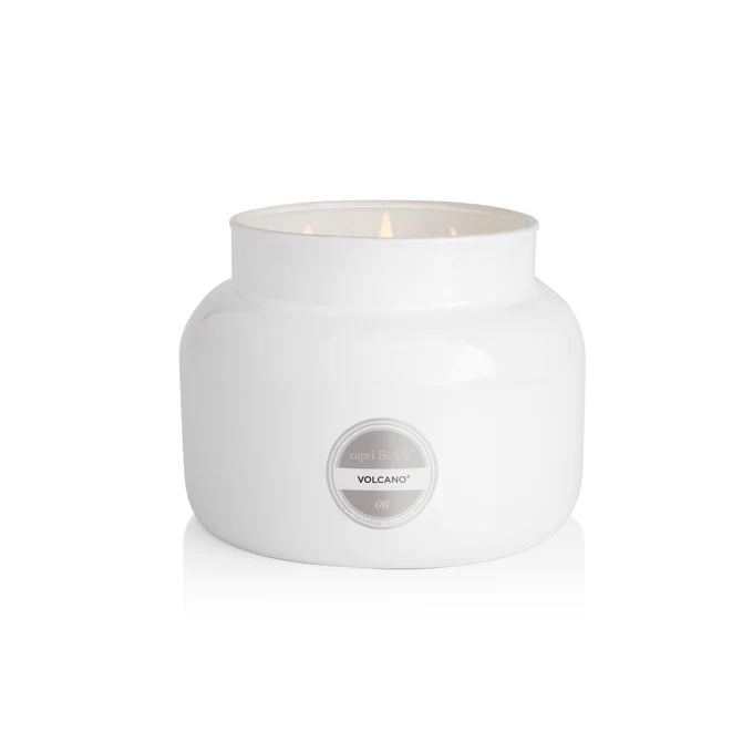 Volcano White Jumbo Candle 48 Ounces