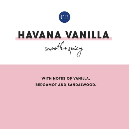 Havana Vanilla Modern Marble Signature Candle