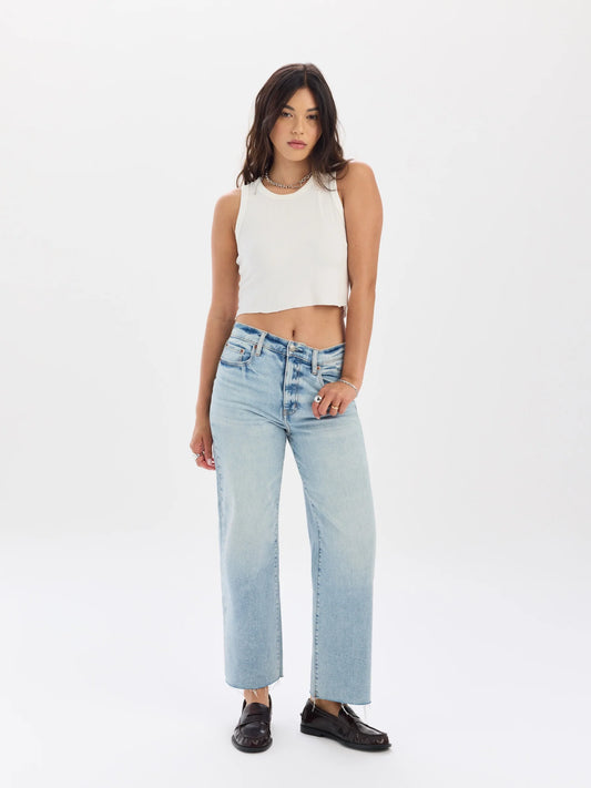 Pleaser High Rise Light Denim