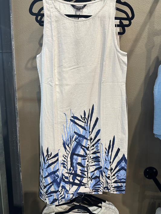 Floral Linen Dress