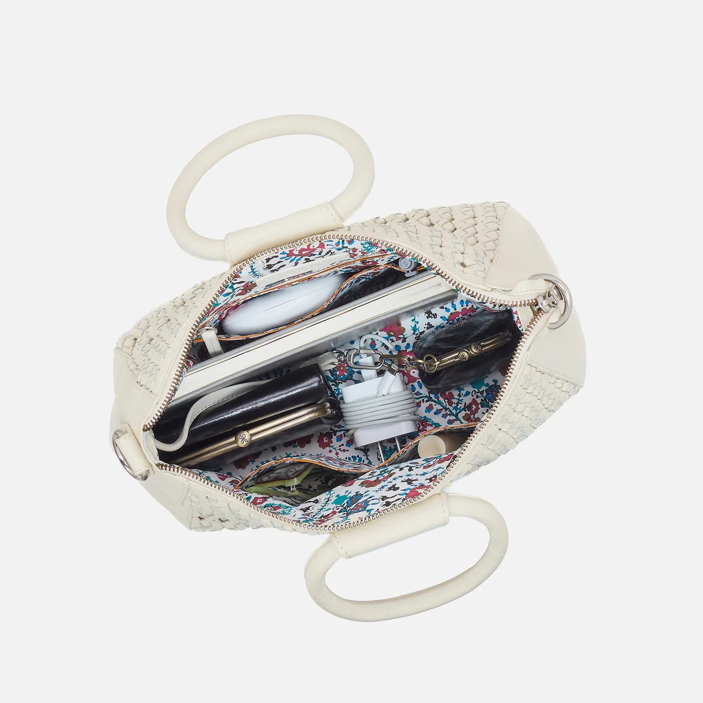 Sheila Medium in Woven Leather