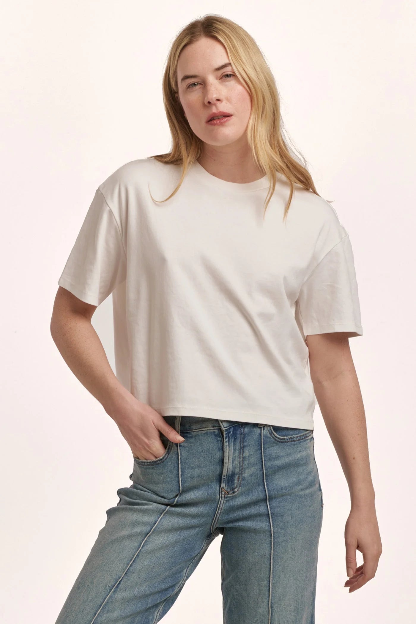 Maddox White Boyfriend Tee