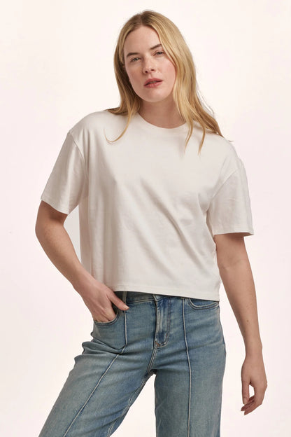 Maddox White Boyfriend Tee