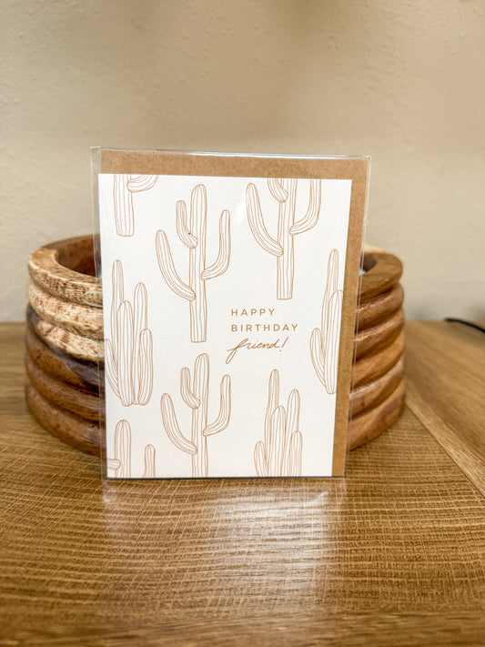 Happy Birthday Friend Card