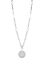 Alora necklace matte silver