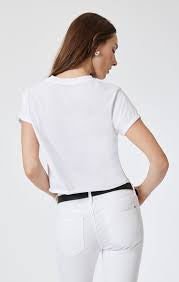 Short sleeve crop T-shirt