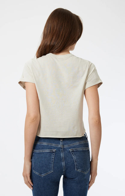 Short sleeve crop T-shirt
