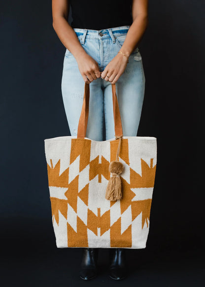 Aztec tote bag