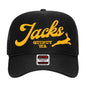 Black + Yellow Quincy Jacks Trucker Hat