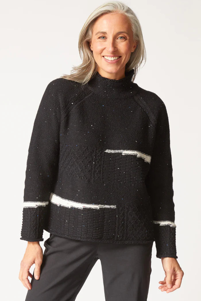 Harvest Black Sweater