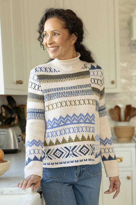 Snowdrift Chalet Sweater