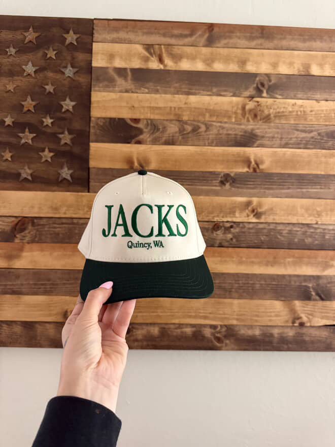 Embroidered Quincy Jacks Hat