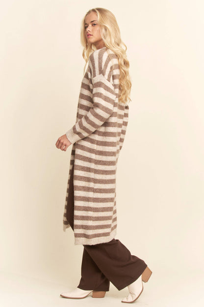 Striped Long Sweater