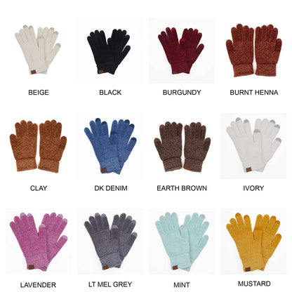 Chenille Touchscreen Glove