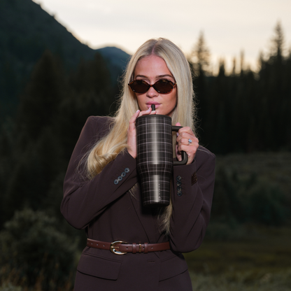 Flannel HydroJug 40 oz Traveler Tumbler