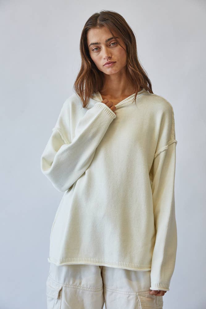 Pullover Sweater Ivory