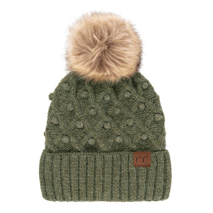 CC Crafted Pom Beanie
