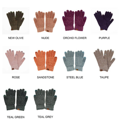 Chenille Touchscreen Glove