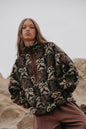 Ornate Sherpa Fleece Pullover