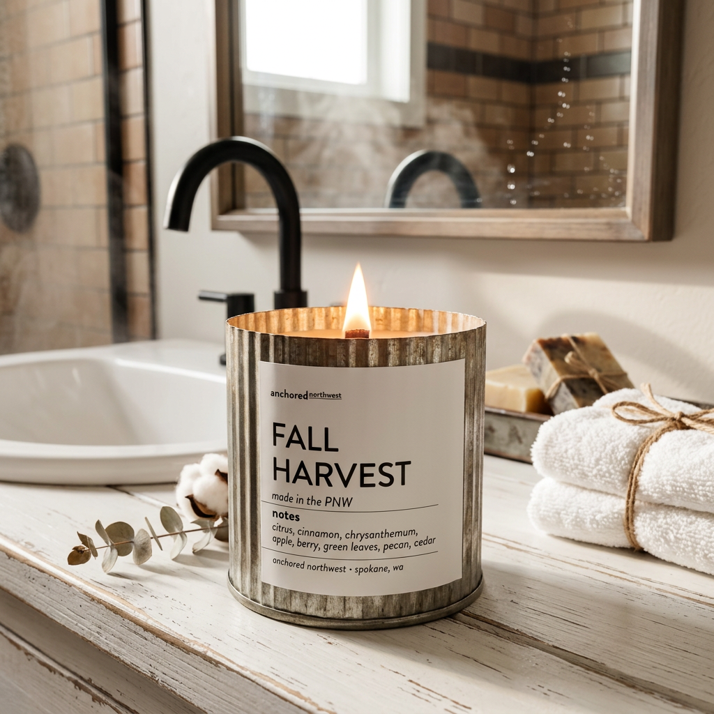 Fall Harvest | Cozy Autumn Wood Wick Candle