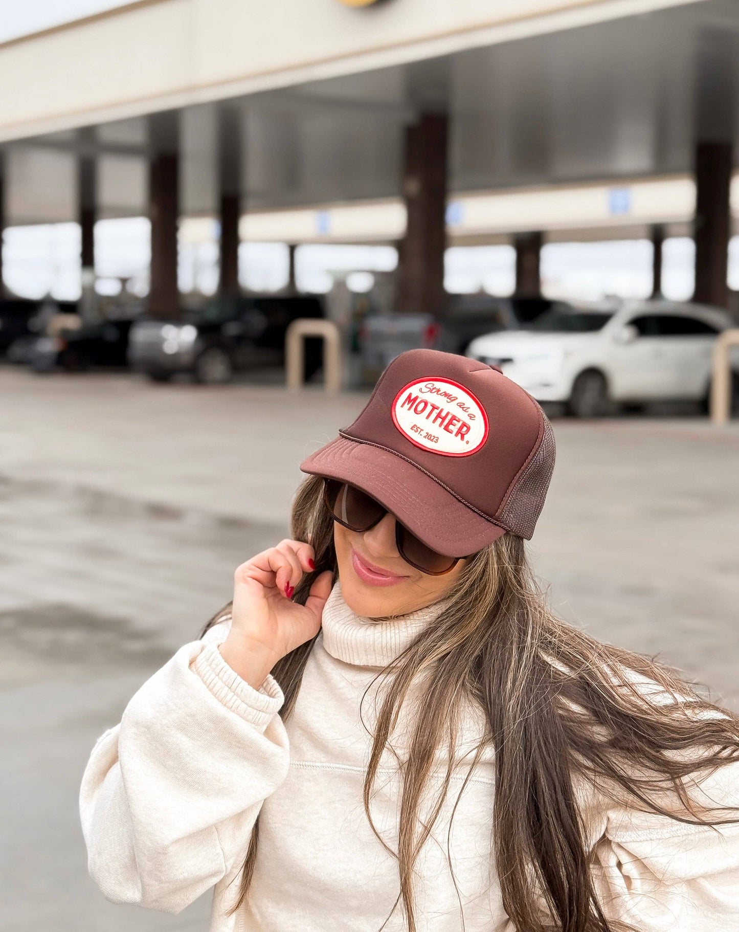 Vintage Mother Patch Hat - Mocha