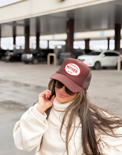 Vintage Mother Patch Hat - Mocha