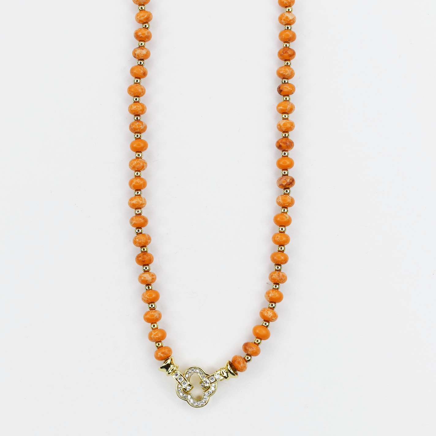 Beaded Gemstone Necklace