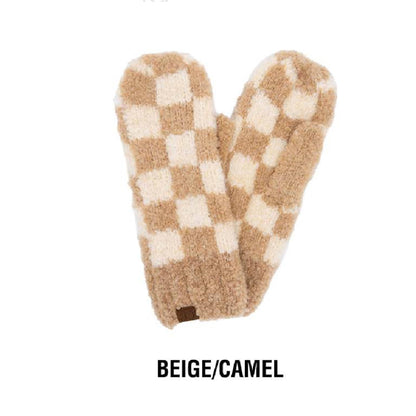 CC Checkered Mittens