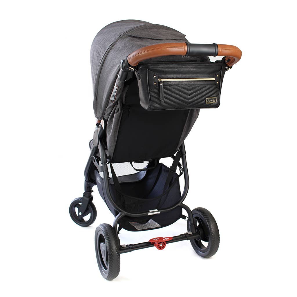 Black Travel Stroller + Wagon Caddy
