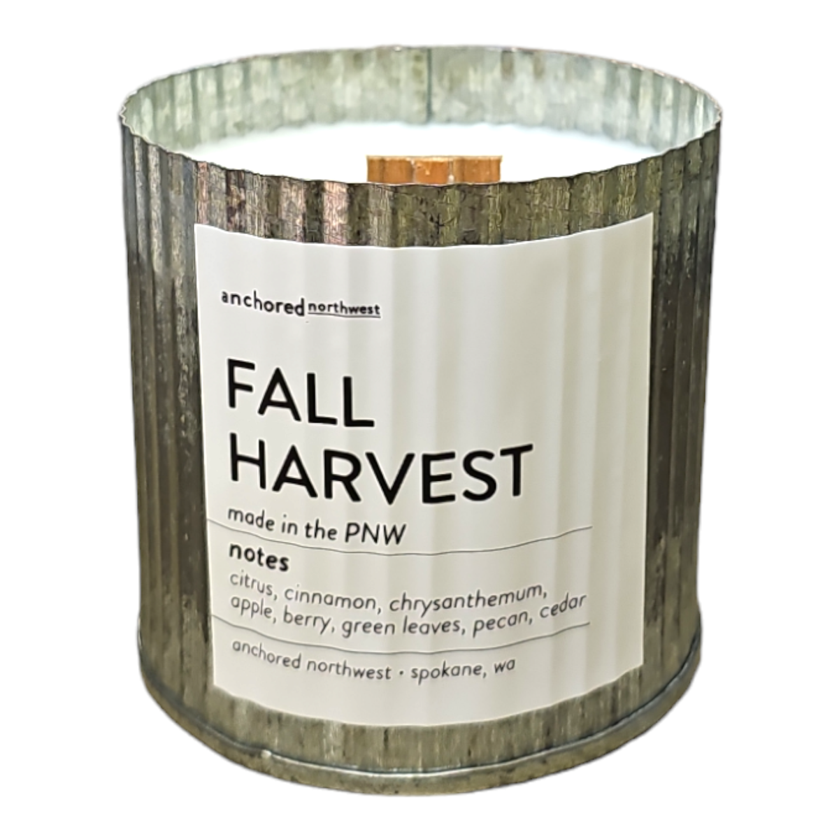 Fall Harvest | Cozy Autumn Wood Wick Candle