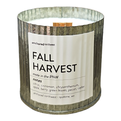 Fall Harvest | Cozy Autumn Wood Wick Candle