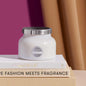 Volcano White Sig Jar Candle