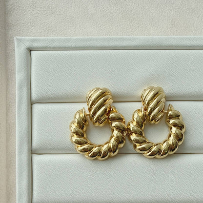 Old City Croissant Earrings