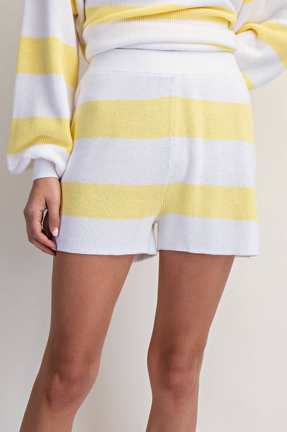 STRIPE SWEATER SET