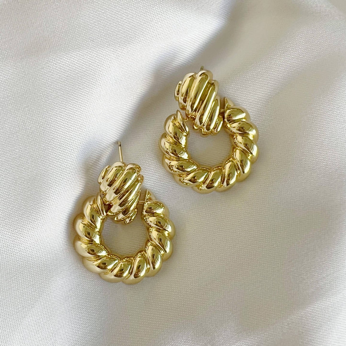 Old City Croissant Earrings