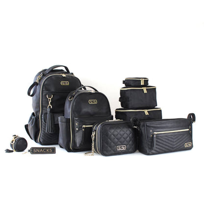 Black Travel Stroller + Wagon Caddy