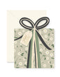 Cathy Floral Birthday Gift die-cut folded Greeting Card