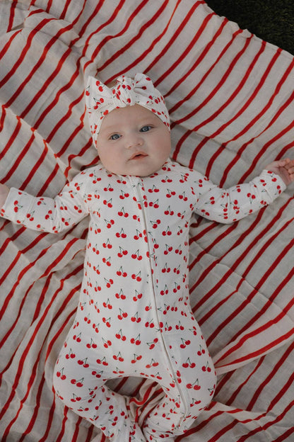 Head Wrap | Sweetheart Cherries