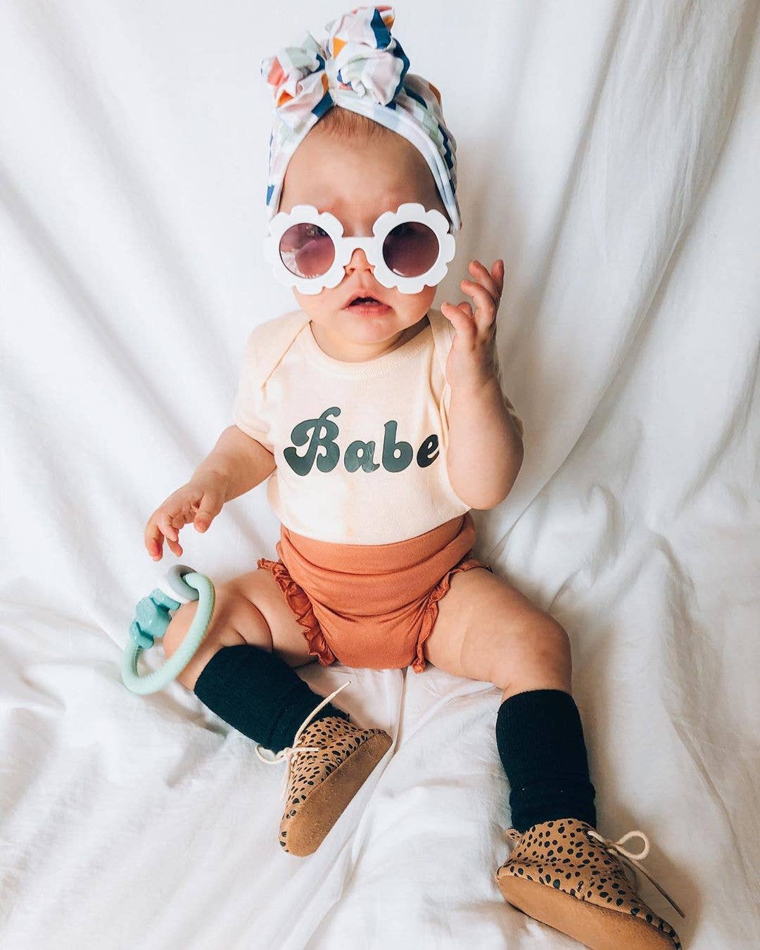 Rattle™ Silicone Teether Rattles Cow