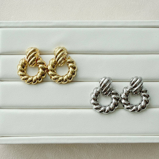 Old City Croissant Earrings