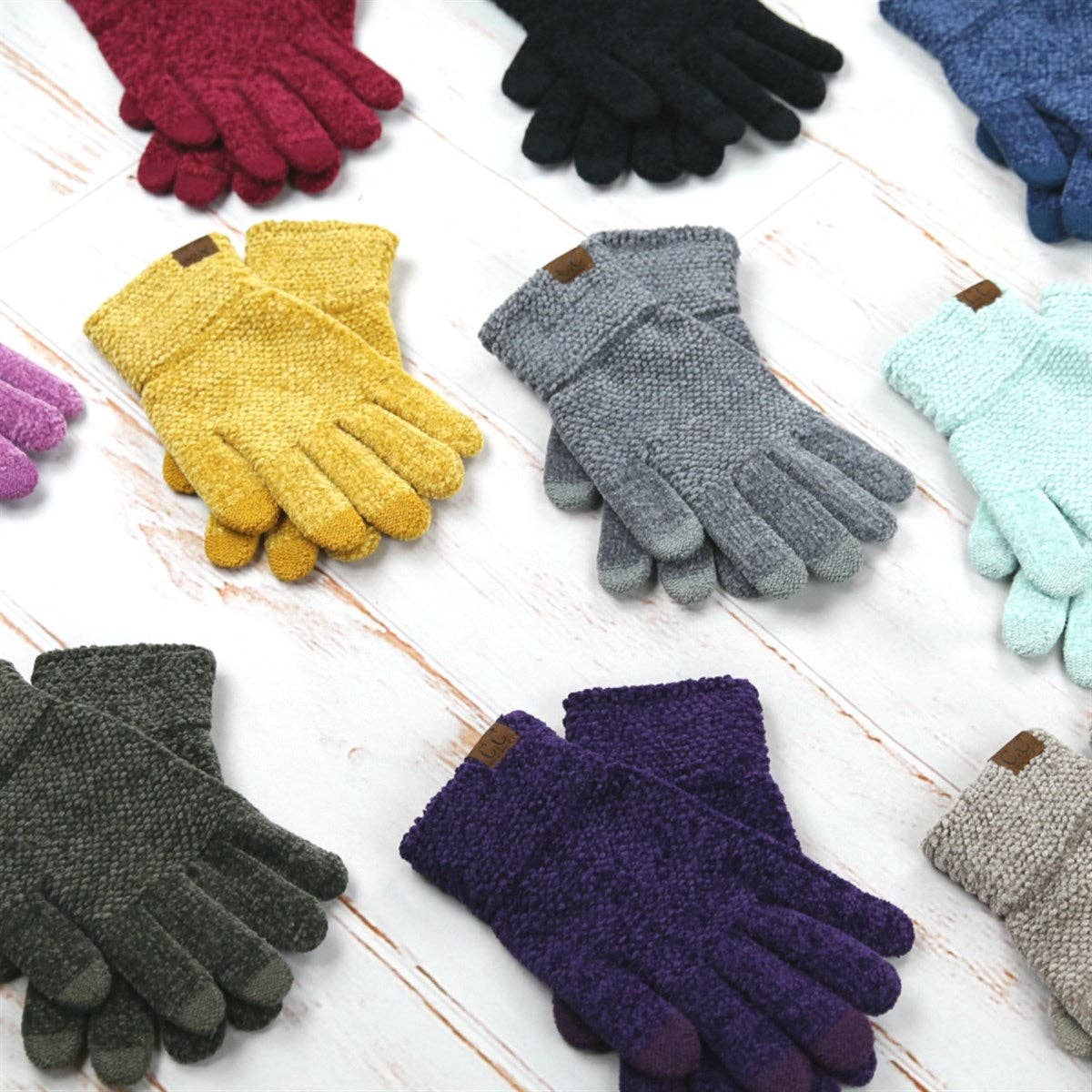 Chenille Touchscreen Glove