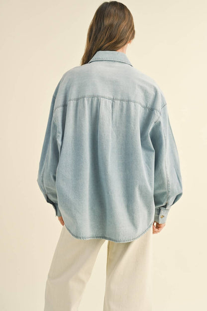 BUTTONDOWN DENIM SHIRT