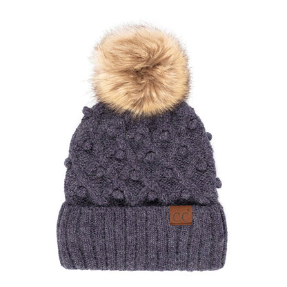 CC Crafted Pom Beanie